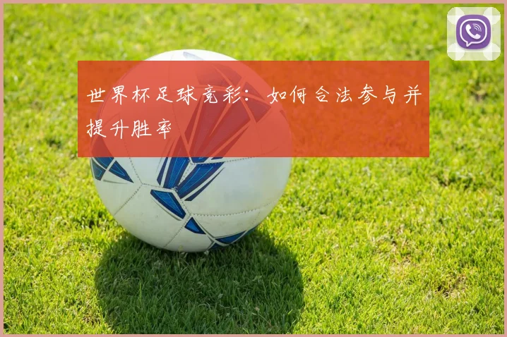 世界杯足球竞彩：如何合法参与并提升胜率